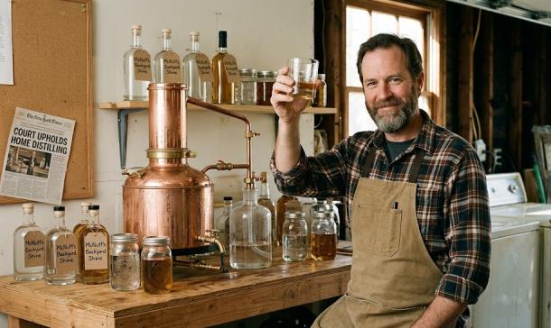 A Toast to Newly Legalized Home Distilleries, Backyard Moonshining, Basement Booze-Making and Garage Alchemy