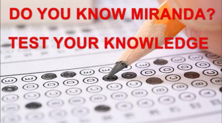Test your understanding of criminal law with our Miranda Review Quiz, highlighting key issues on statement admissibility and Fifth Amendment rights. 